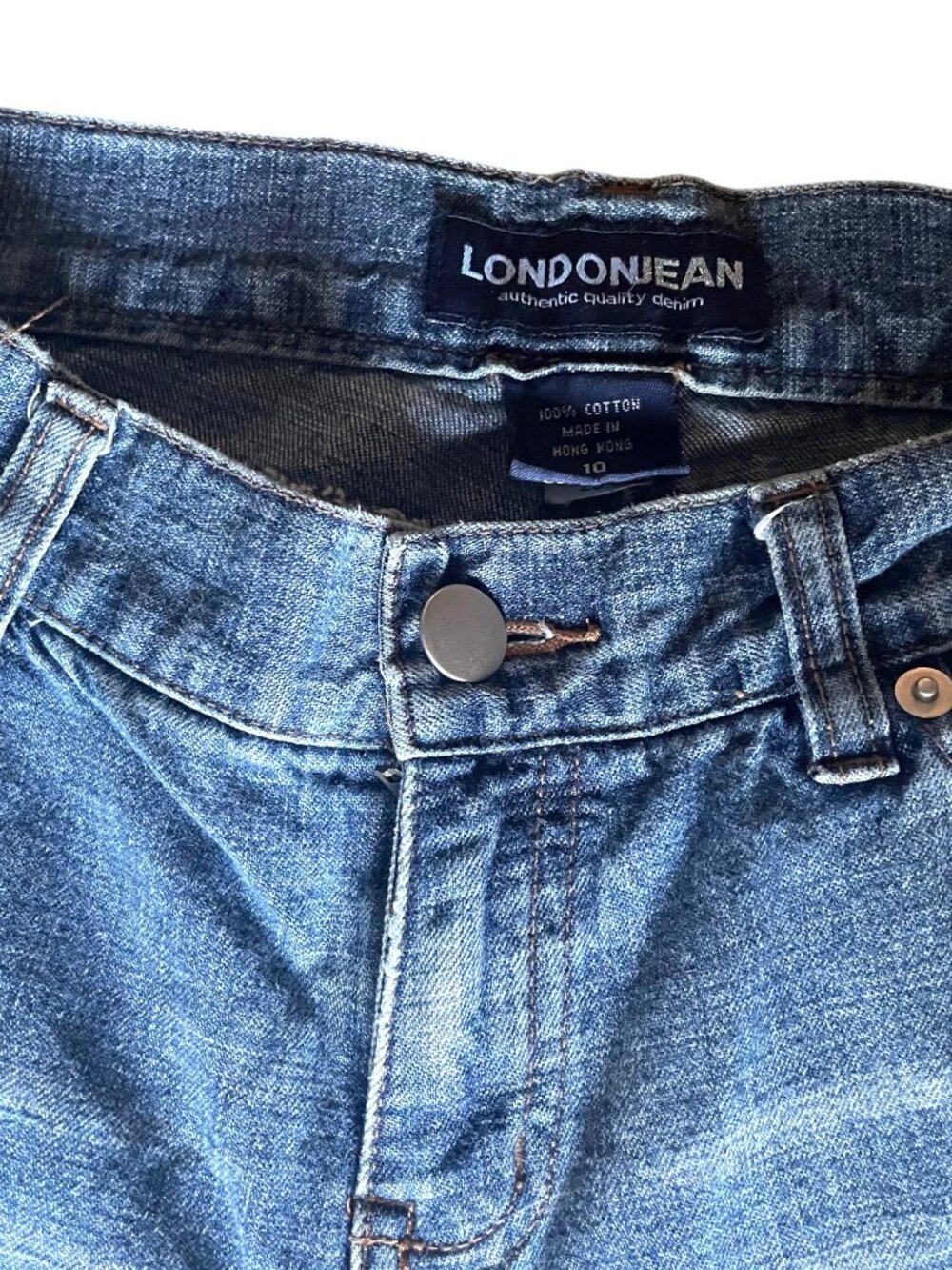 Unique Vintage Victoria's Secret Premium LondonJean Braid Detail Jeans 10 - Picture 10 of 12